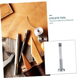 DOITOOL Durable Punching Tool Set Eyelet Setter with for DIY Leathercraft Clothing Accessories Professional Use Resistant Wear Resistant