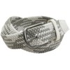 Fila Golf 753953 Mesh Belt, Women's Golf Wear Belt, white