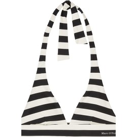 Marc O´Polo Women's Ystad (Fine Mop Stripe) Bikini Top, multi-coloured