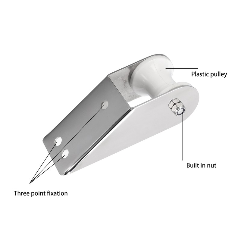 Anchor Roller Stainless Steel Easy Use Strong Applicability Ship Accessories