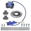 PRO BAT Rear Brake Master Cylinder Caliper With Brake Pad