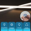 Art3d LED Recessed Lighting Kit - 6pcs Self-Adhesive White LED