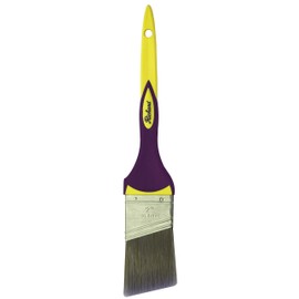 Richard 80622 Connoisseur Ultra Series Angular Paint Brush, Polyester SRT Filaments, Wood Handle, 2"