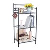 L&H UNICO 3-Shelf Tier Standing Unit Storage Wire Shelving Multipurpose