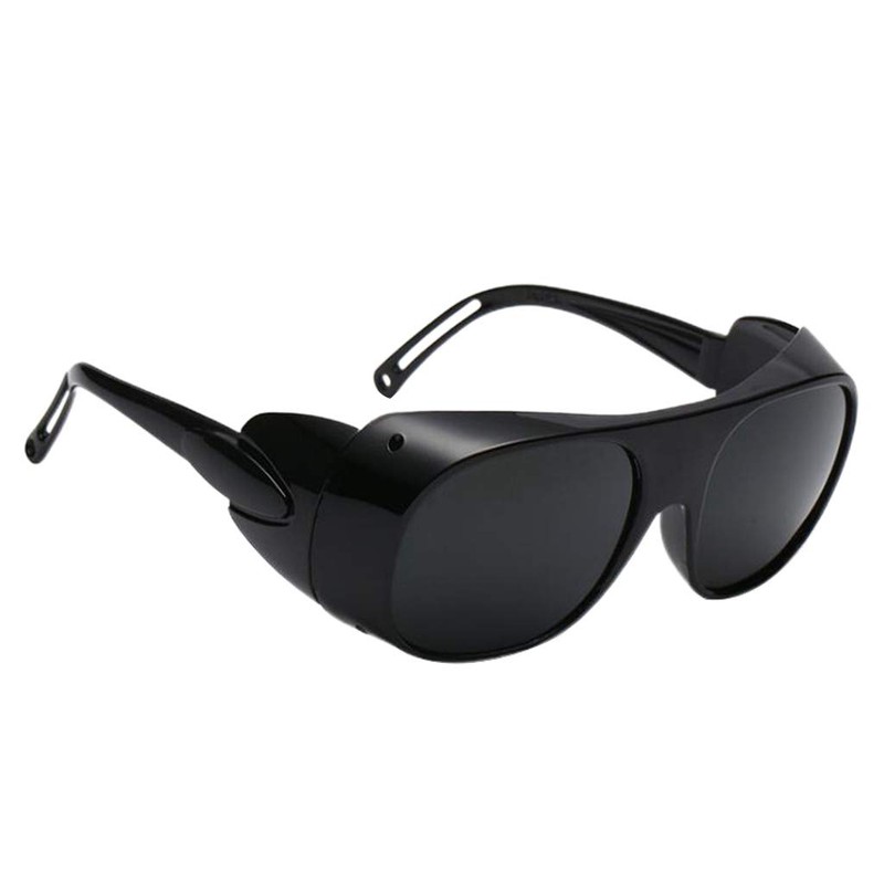 Milageto Welding Welder Goggles Torching Brazing Glasses Windproof, Gray