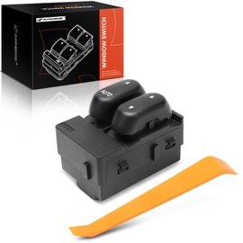 A-Premium Master - Interruptor de ventana eléctrica compatible con Ford Explorer 2001, Explorer Sport 2001-2003, lado delantero izquierdo del conductor, reemplazo# 1L2Z14529AA