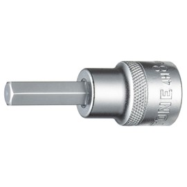 Tone Hexagon Socket 4H-08 Drive Angle 1/2 inch (12.7 mm) Double Side Width 0.3 inch (8 mm)