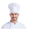 Nanxson CF9015 Unisex Chef's Hat Kitchen Hat with Adjustable Velcro