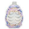 Mikiwi 4 Pairs Natural False Eyelashes Natural Transparent Eye Shapes