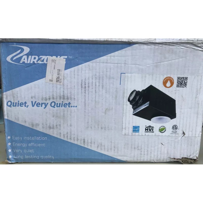 Airzone Ventilation Fan Model SE80RVLH with Light & Humidity Sensor,
