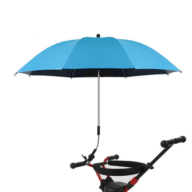 Baby Stroller Parasol UV Protection Free Rotation Detachable Universal Stroller