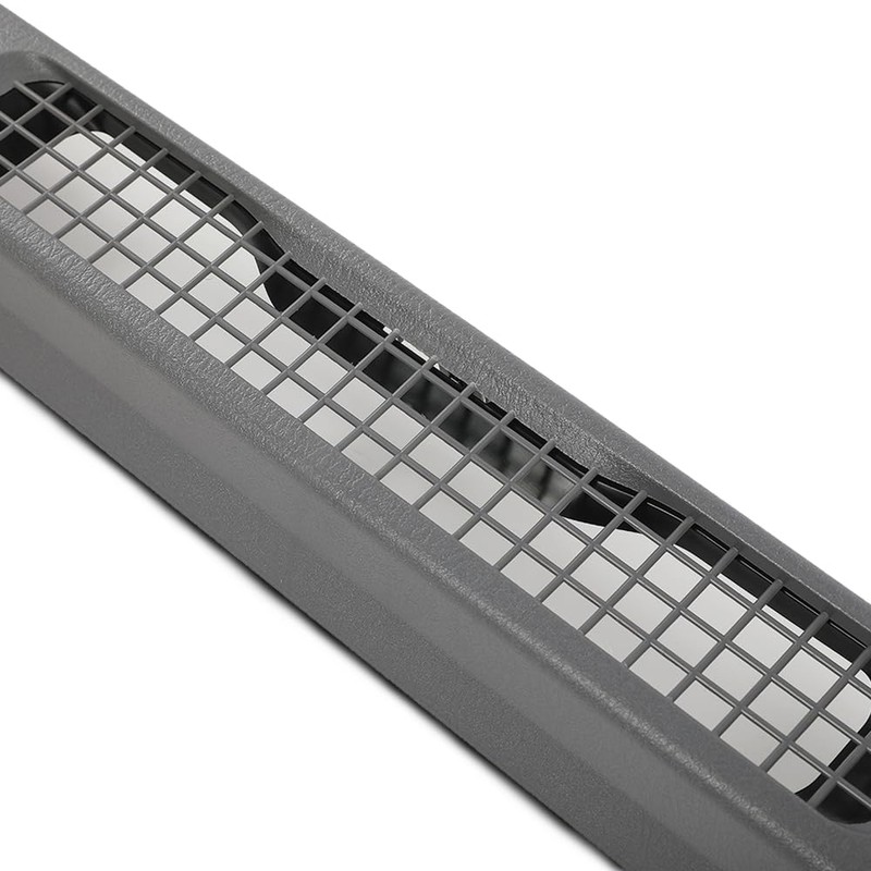 CROSSDESIGN Upper Dash Defrost Vent Bezel Trim Panel Gray Compatible