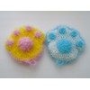 Dish Scrubby 2 Pack Scrubber Reusable Cloth Dish Washing Sponge(Puppy