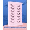 ENFOO Lashes Natural Everyday Wispy Lashes Natural Look Flared Eyelashes