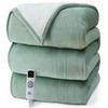 EHEYCIGA Heated Blanket - Full Size, 9 Heating Levels, 10 Hour Auto Off, Soft Cozy Sherpa Washable Blanket, 72 x 84 Inches