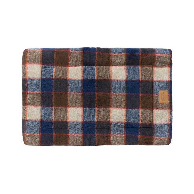 PENDLETON Berber Comfort Cushion Dog Bed - Mountain Plaid, M
