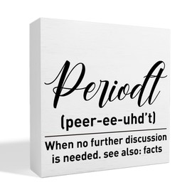 Black Women Decor Wooden Box Sign, Inspirational African American Women Men Desk Decoration Afro Black Queen King Home Office Bedroom Living Room Decor, Gifts for Black Women Men, Facts