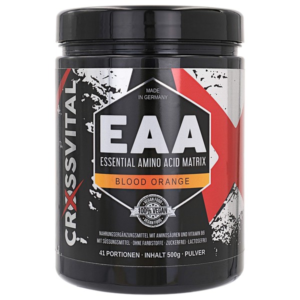 EAA Powder I CROSSVITAL I Blood Orange I Vegan I