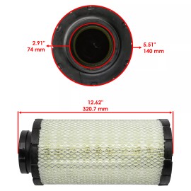 Caltric Air & Oil Filters For Polaris RZR RS1 2019-2022  1241084