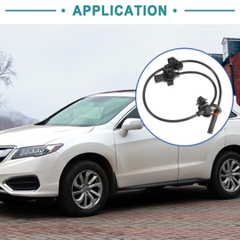 ACROPIX Rear Left ABS Sensor Wheel Speed Sensor Fit for Acura MDX 3.7L V6 2007-2013 No.57475STXA01 - Pack of 1