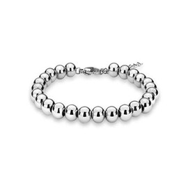 Pulsera y collar de plata de ley 925 italiana hecha a mano de 4 mm a 10 mm para mujer, pulsera de abalorio de plata, pulseras de plata para mujer, Metal, no conocido