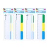4A Durable File Tabs,Divider Tabs,with PP Ruler,Page Marker Index Label