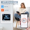 CNBINGO Smart Thermostat Flush-Mounted Boiler WiFi Heating Thermostat Room Thermostat