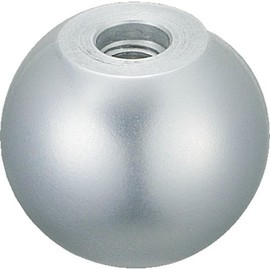 TRUSCO TAB-16 Aluminum Grip Ball Without Core Φ0.6 x M0.2 inches (16 x 4 mm)