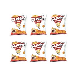 Leslie's Clover Chips Barbecue Flavored Corn Snack 145g, 6 Pack