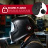 Anodized Aluminum Welding Hood Fasteners for Pipeliner Helmet, USA Flag