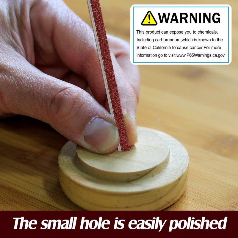 Sanding Twigs Cushioned Abrasive Sanding Sticks for Models Woodworking Hobby
