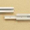 Recessed Ceiling Curtain Track Set (10' in 2 Sections-White)
