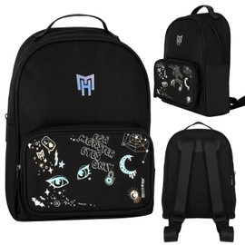 Starpak Monster High Nursery Backpack for Girls, Black, 25 x 28 x 10 cm, Backpack, One Size, Backpack