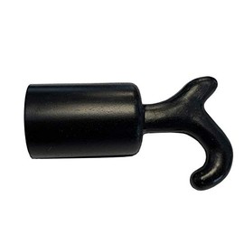 Stick Hook, Pull Hook for Floor Stairs, Black, Made in Germany