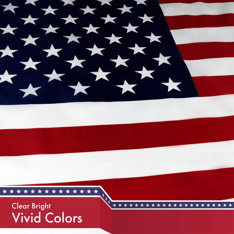 G128 Combo Pack: American USA Flag 3x5 Ft & China