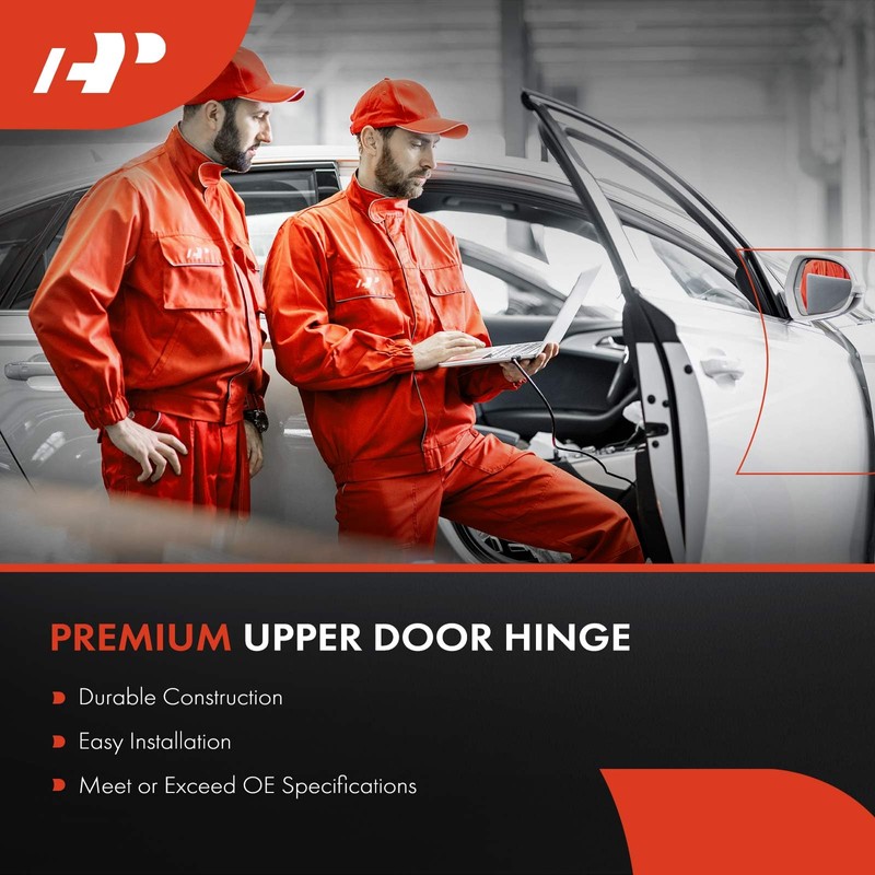 A-Premium Upper Door Hinge Front Left Driver Side Compatible with