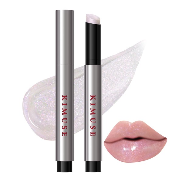 KIMUSE KIMUSE Lip Plumper, Hydrating Korean Lip Gloss, Click Tinted