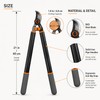21" Bypass Loppers for Tree Trimming – Heavy-Duty Branch Cutter