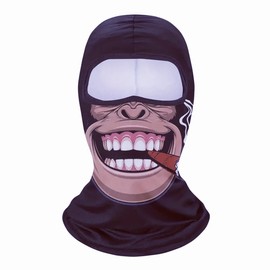 3D Balaclava Mask Full Face Mask Hood Mask Ghosts Skull Mask Men Women for Ski Hunting Motorcycle Cycling