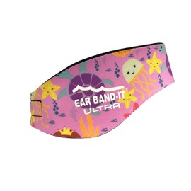 EAR BAND-IT Ultra Swimming Headband - Best Swimmer's Headband - Keep Water Out, Hold Earplugs in - Doctor Recommended - Secure Ear Plugs - Invented by ENT Physician - Medium 1 Count (Pack of 1)(See Size Chart)