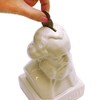 KIKKERLAND Stoneware Das Kapital Coin Bank, White