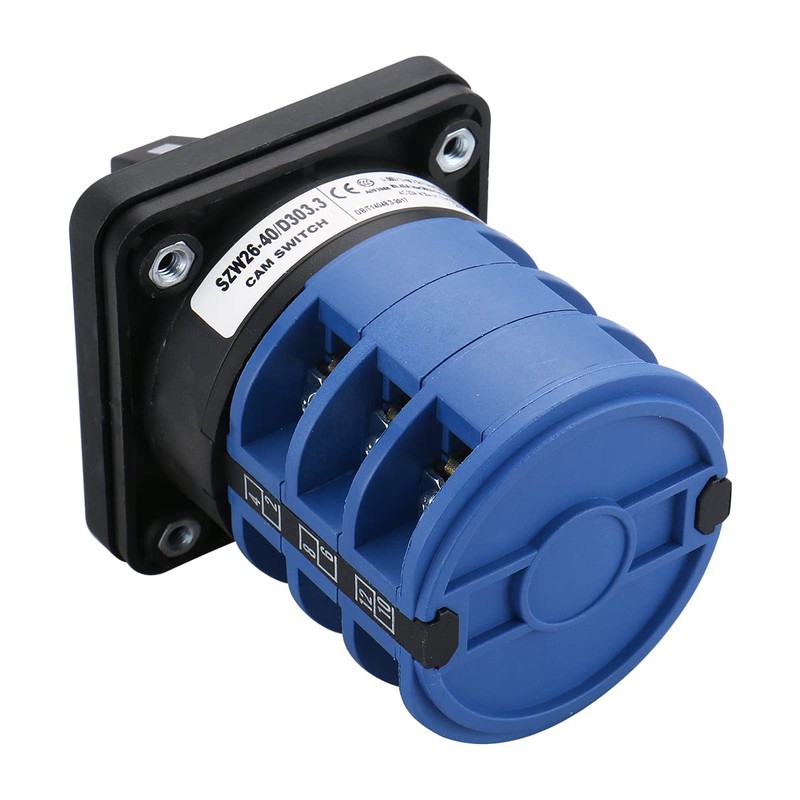 Baomain Rotary Cam Changeover Switch SZW26-40/D303.3 AC 660V 40A 12