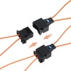 Lunpog Car Light Guide Connector Bridge Plug Most Bus Fibre
