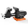 PONY 4 Inch Heavy Duty Bench Vise 4400LBS Clamping Force,