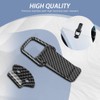 Kutyun 2PCS Bumper Clips, Quick Release Fastener Kit, Carbon Fiber