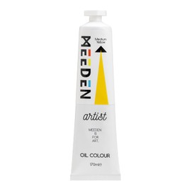 MEEDEN Artist Grade Oil Paint: Medium Yellow - 170ml/5.7oz Tube - Professional Art Paints for Canvas Painting