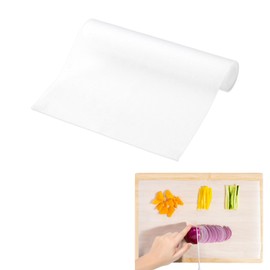 Doyime シリコンマット 保護マット 使い捨て 粘着 板保護 シートです 24cm×300cm 拭ける 傷防止 防汚 耐熱100℃ 耐冷-20℃ 滑り止め クッキングマット キッチン パン クッキー ピザ ベーキングマット 製菓マット 製菓道具 半透明