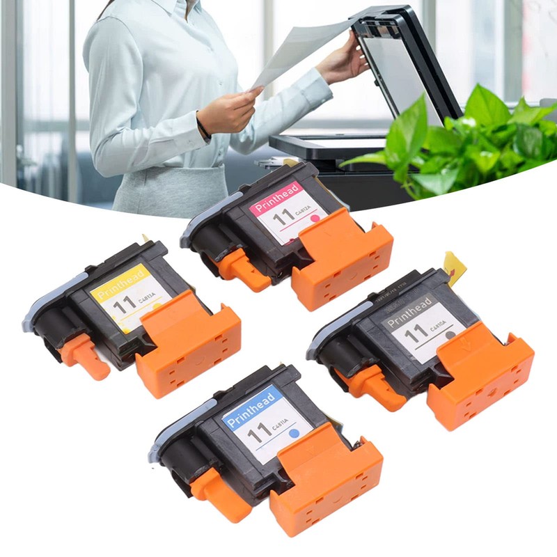 Xiuganpo 4 Pcs Printhead Printer Head, Stable and Printer Head
