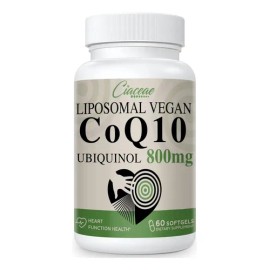 Ciaceae Coq10 Liposomal 800 Mg Ubiquinol 60 Cápsulas Veganas