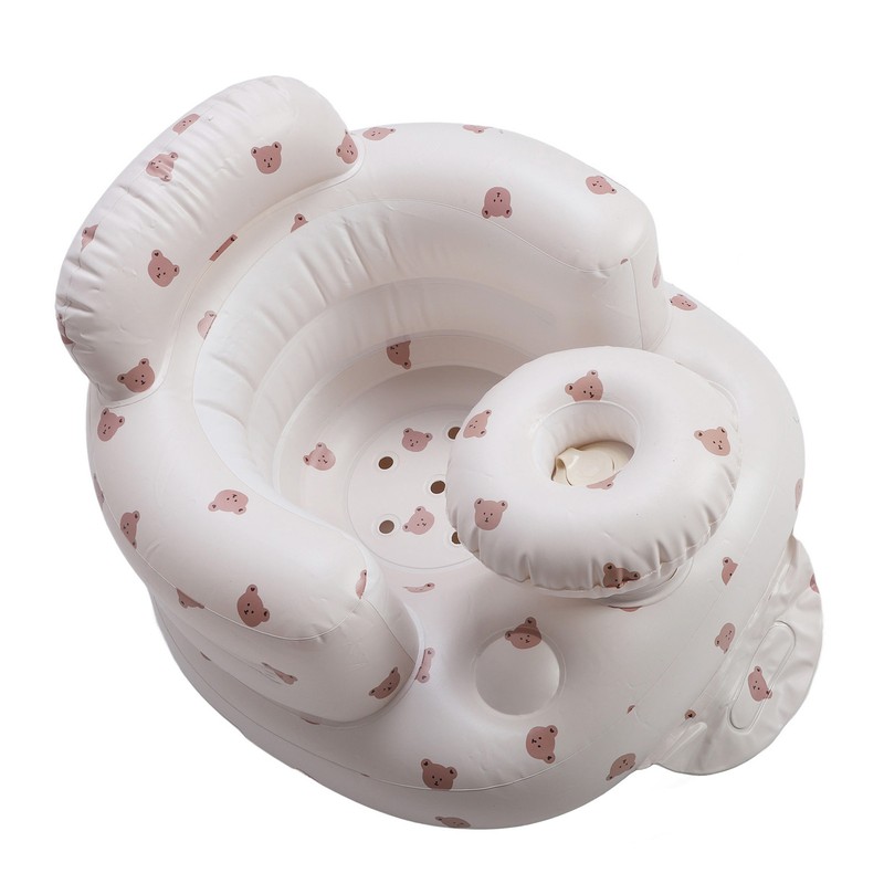 Baby Inflatable Seat Infant Back Support Sofa Sitting Up Toddler